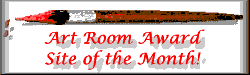 Art Room Site of the Month Award