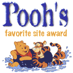 Pooh's Favorite Site Award