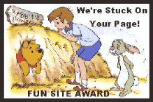 Pooh's Fun Site Award