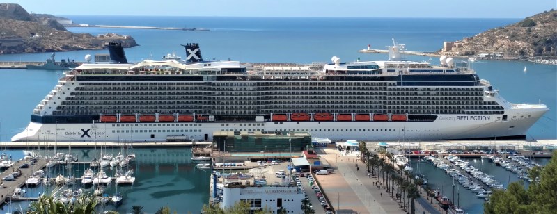 Celebrity Reflection in Cartagena