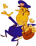 Alpha Bits Postman