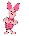 Piglet doing the GJ
